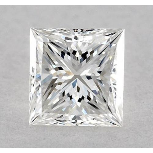 Diamant taille princesse 4 carats, pureté F, VVS1, taille excellente