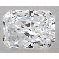 Diamant naturel radiant de 4 carats, extrait de la terre, pureté E, VVS1, taille très bonne