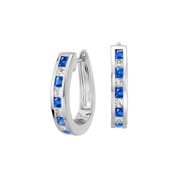 Saphir Bleu Bleuet VVS Gemstone Earring – 4,50 carats en Or