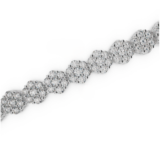 Diamant Bracelet Chaîne – vue de face