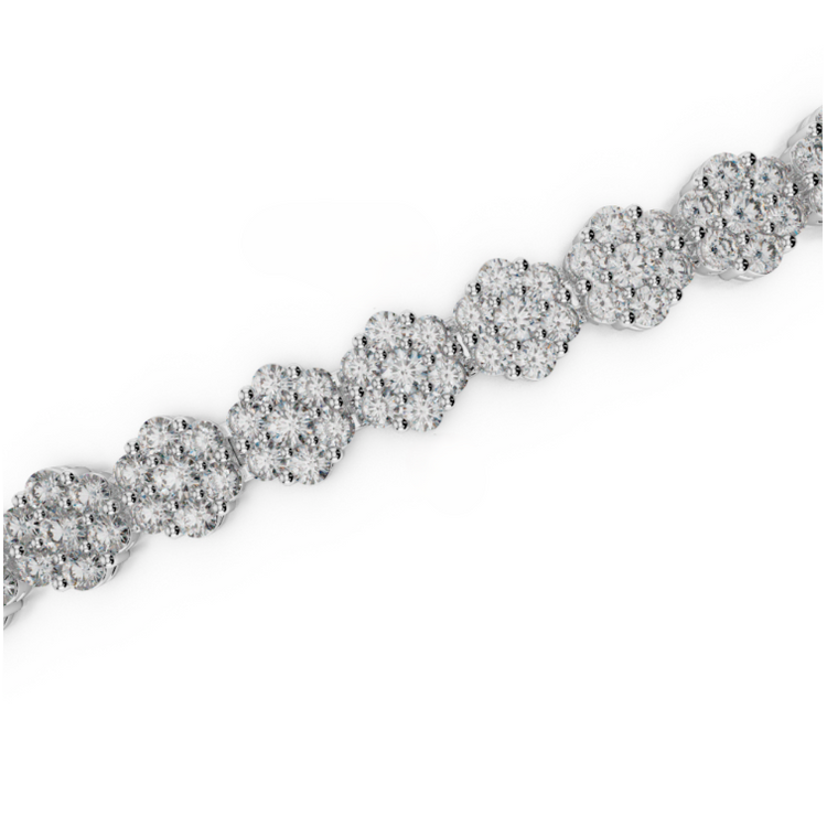 Diamant Bracelet Chaîne – vue de face