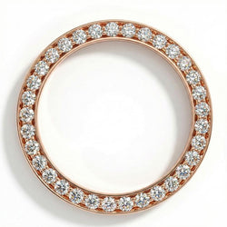 Homme Or Rose 18 Carats VVS Diamant Garde-Temps 4,5 carats