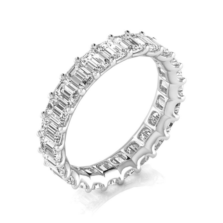 Diamant Fin Eternity Band – vue principale