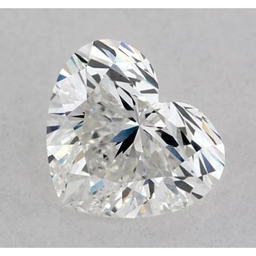 Diamant en forme de cœur de 4,25 carats, non serti, couleur F, pureté VS1, très bonne taille.