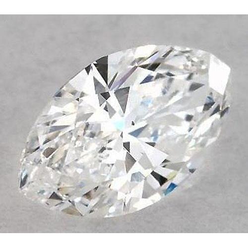 Diamant taille marquise, 4,25 carats, non serti, F, VVS1, très bonne taille