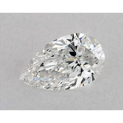 Diamant naturel en forme de poire de 4,25 carats, extrait de la terre, pureté F, VVS1, taille très bonne