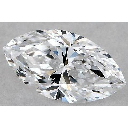 Diamant marquise de 4,5 carats, non serti, couleur F, pureté VS1, très bonne taille.
