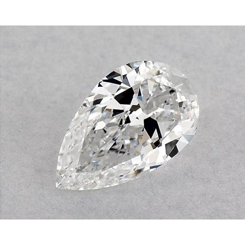 Diamant poire de 4,5 carats, pureté E, VVS1, taille très bonne.