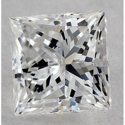 Diamant naturel de 4,5 carats, taille princesse, extrait de la terre, pureté F, VS1, taille excellente