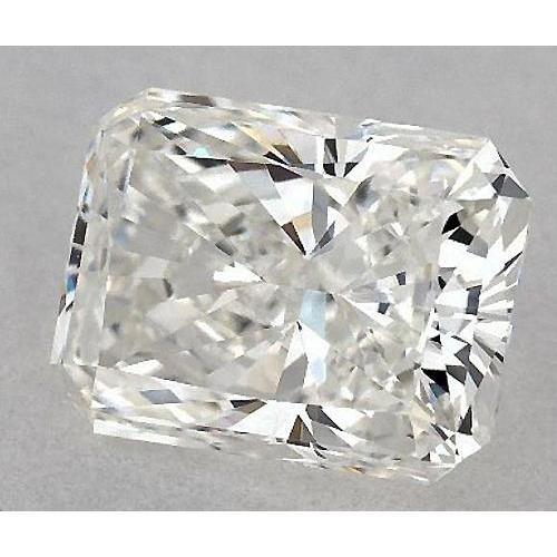 Diamant radiant 4,5 carats, non serti, couleur F, pureté VS1, très bonne taille