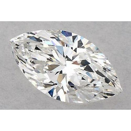 Diamant marquise de 4,75 carats, non serti, couleur F, pureté VS1, très bonne taille.