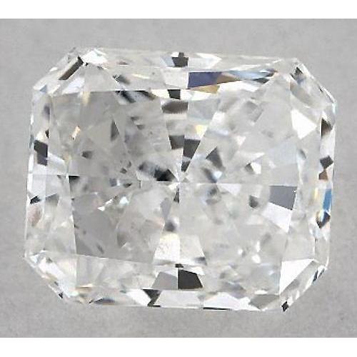 Diamant radiant de 4,75 carats, non serti, couleur F, pureté VS1, très bonne taille.