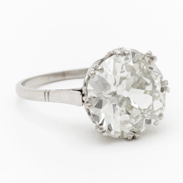 Fait à la main Anniversary Ring 4 carats – vue principale