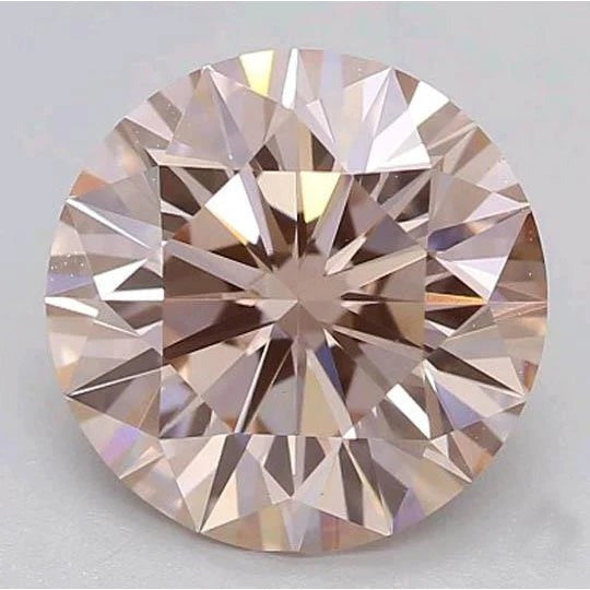 Saphir Rose Loose Sapphires Natural 4-carats Gold – vue de côté
