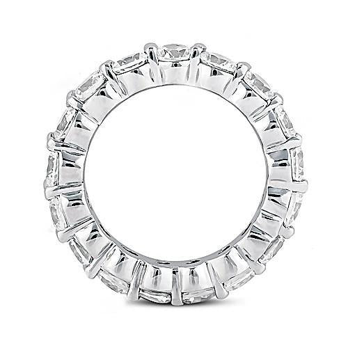 4.25 Carats Réel Diamant Rond Or Bague De Fiançailles Bijoux Nouveau