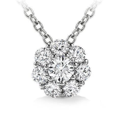 4.80 Ct Rond Brillant Serti Réel Diamant Pendentif En Or Massif 14 Carats