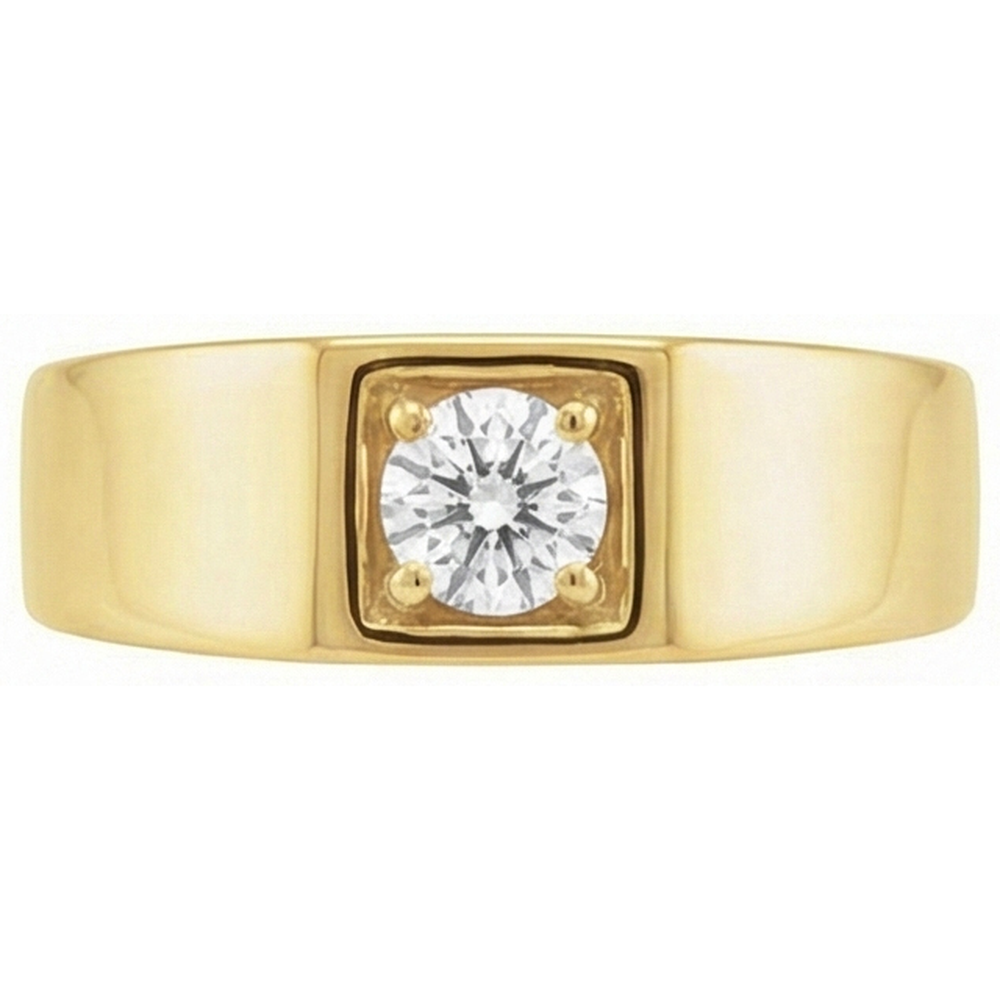 Étincelant Bague Solitaire 1,50 carats – vue d'angle