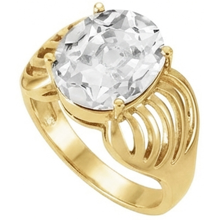 Brillant Bague Solitaire – vue de côté