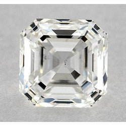 Diamant Asscher naturel de 5 carats, extrait de la terre, non serti, couleur F, pureté VS1, très bonne taille