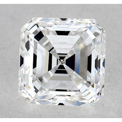 Diamant Asscher naturel de 5 carats, extrait de la terre, non serti, couleur F, pureté VVS2, très bonne taille