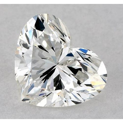 Diamant en forme de cœur de 5 carats, non serti, couleur F, pureté VS2, très bonne taille.