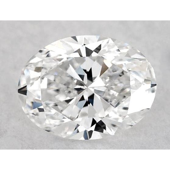 Diamant ovale de 5 carats, non monté, pureté E, taille VS1 (Très bonne).