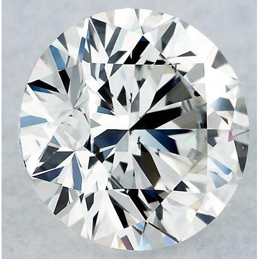 Diamant rond de 5 carats, couleur F, pureté VS1, taille excellente, non serti