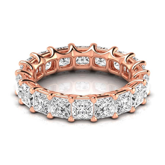 Rayonnant Eternity Band 5,94 carats – vue de face