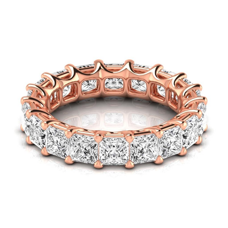 Rayonnant Eternity Band 5,94 carats – vue de face