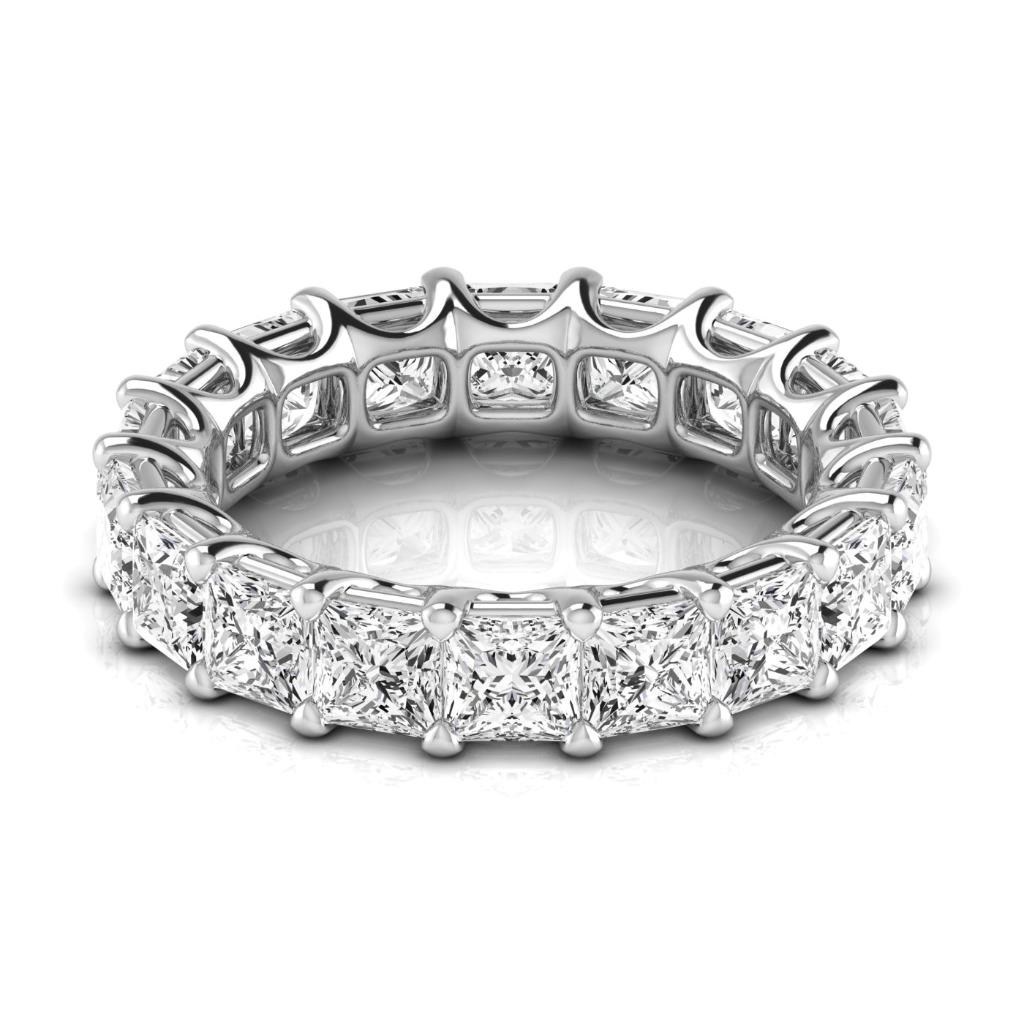 Diamant Fin Eternity Band – vue de face