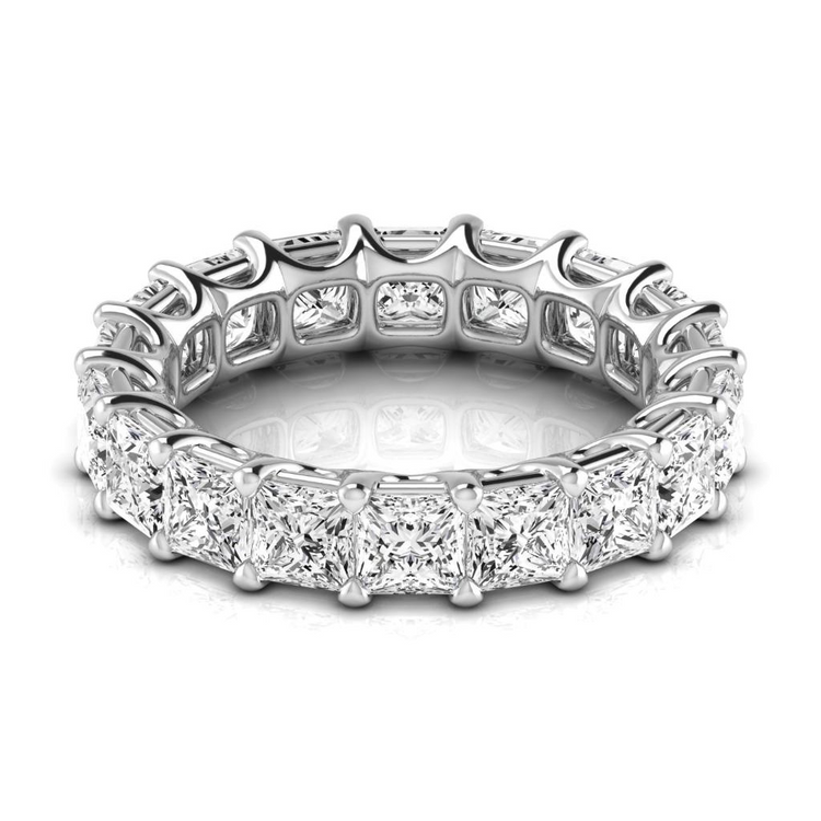 Diamant Fin Eternity Band – vue de face