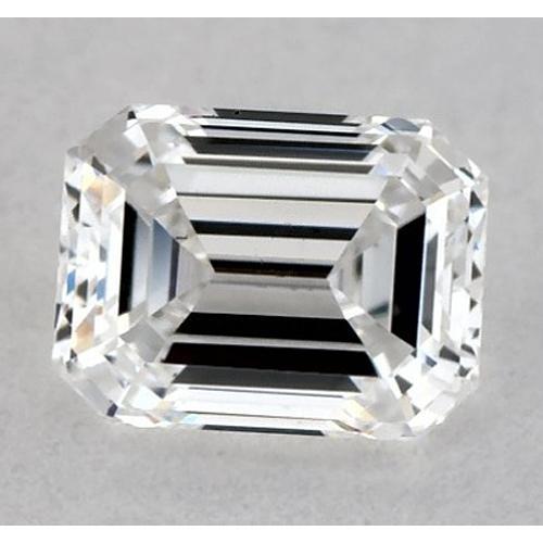 Diamant émeraude 5,5 carats, non serti, couleur F, pureté VVS1, très bonne taille