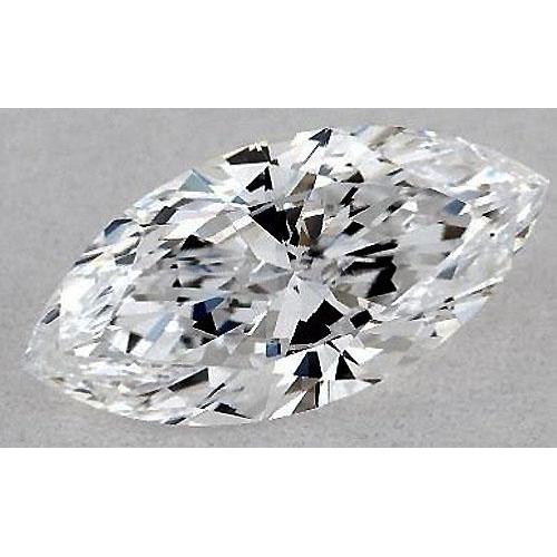 Diamant marquise de 5,5 carats, non serti, couleur F, pureté VS1, très bonne taille.