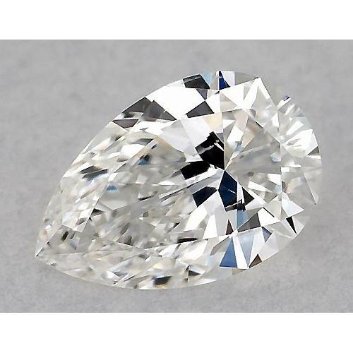 Diamant poire de 5,5 carats, non serti, couleur F, pureté VVS1, très bonne taille.