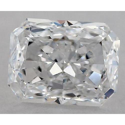 Diamant radiant de 5,5 carats, non serti, couleur F, pureté VS1, très bonne taille.