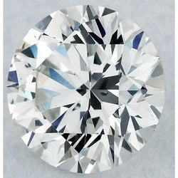 Diamant rond naturel de 5,5 carats, extrait de la terre, couleur F, pureté VS1, taille excellente, non serti