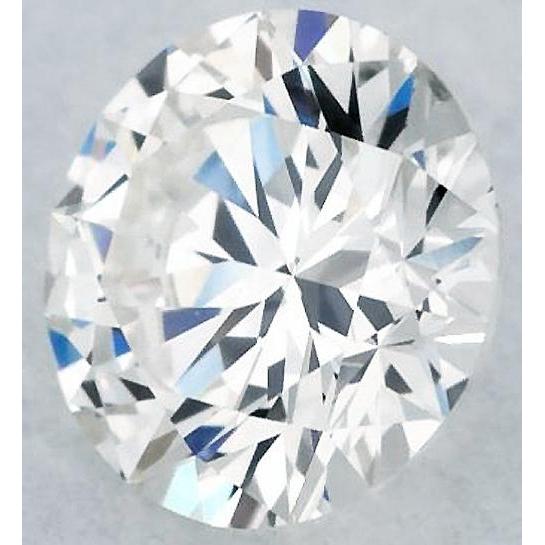 Diamant rond de 5,5 carats, pureté F, VVS1, taille excellente.