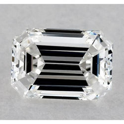 Diamant naturel émeraude de 6 carats, extrait de la terre, pureté F, VVS2, très bonne taille