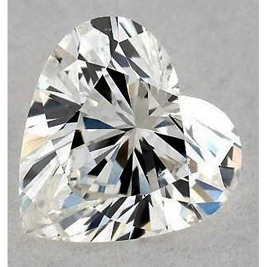 Diamant en forme de cœur de 6 carats, non serti, couleur F, pureté VS1, très bonne taille.