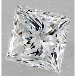 Diamant naturel de 6 carats, taille princesse, extrait de la terre, pureté E, VS1, taille excellente