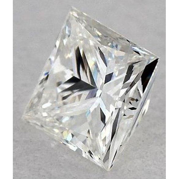 Diamant taille princesse de 6 carats, pureté F, VVS1, taille excellente