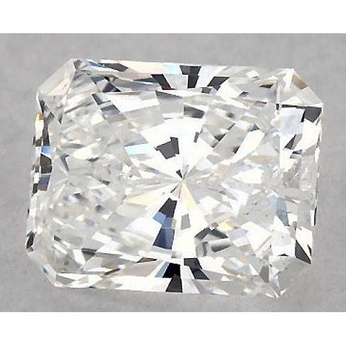 Diamant Radiant de 6 carats, non serti, couleur F, pureté VVS1, très bonne taille.