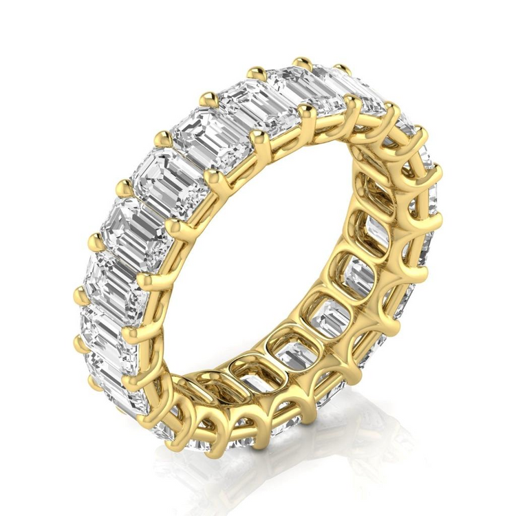 Eternity Band Or 14K Jaune avec Brillant – vue principale