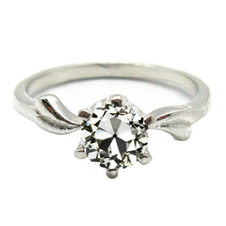 Diamant Fin Solitaire de Fiançailles fait main 2 carats par