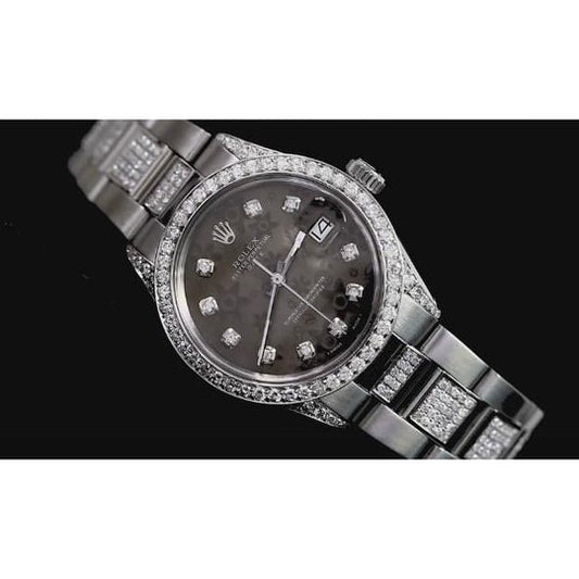 6 ct. Montre Rolex avec cadran 