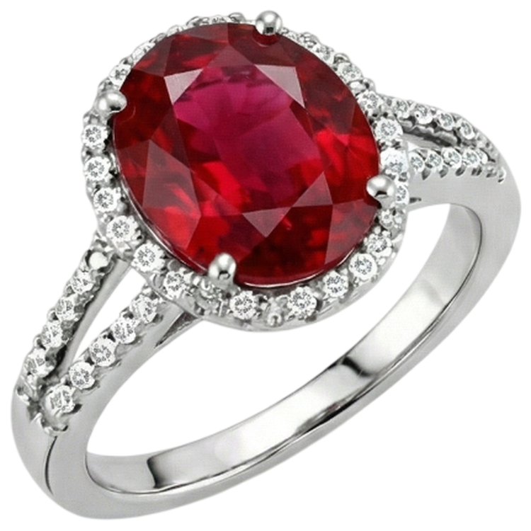 naturel oval diamant 7.50carats bague détail rapproché