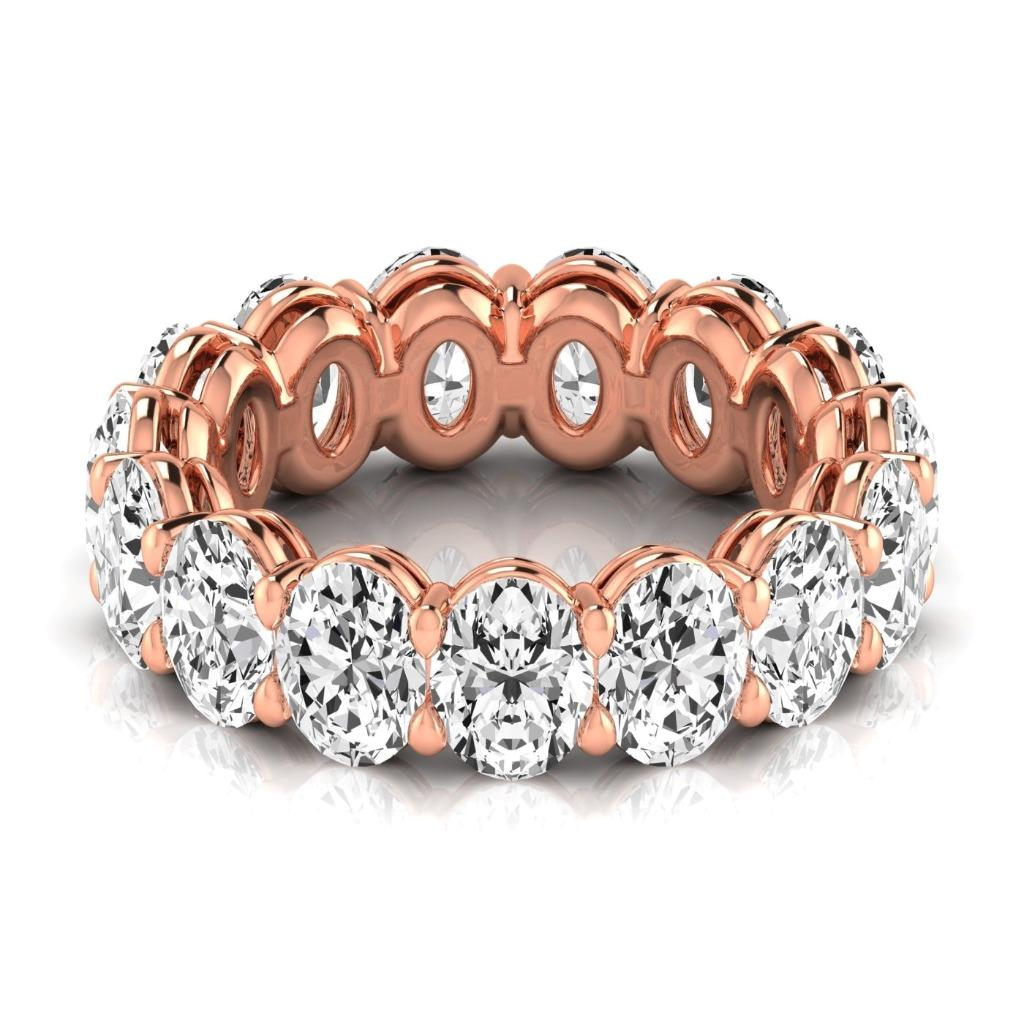 Brillant Brillant Eternity Band 7,50 carats – vue de face