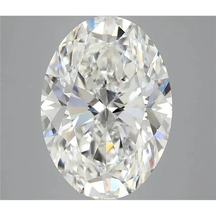 Ovale Brillant bague en Gold – vue principale