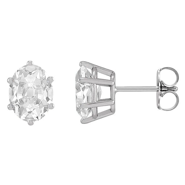 Sophistiqué Boucles d'Oreilles 4 carats – vue principale