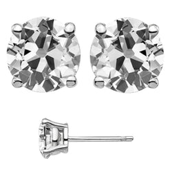 Diamant Puces d'Oreilles fait main 8 carats | HarryChadEnt